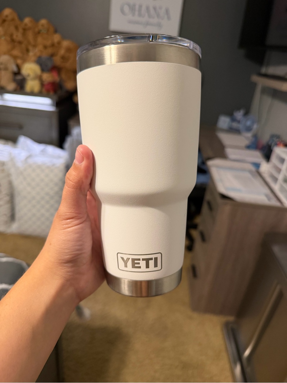 YETI Rambler Tumbler in White NWOT